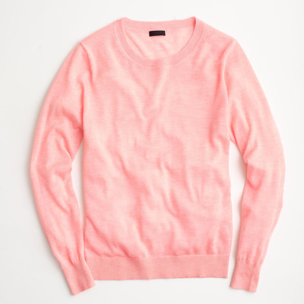 Collection featherweight cashmere boyfriend crewneck sweater