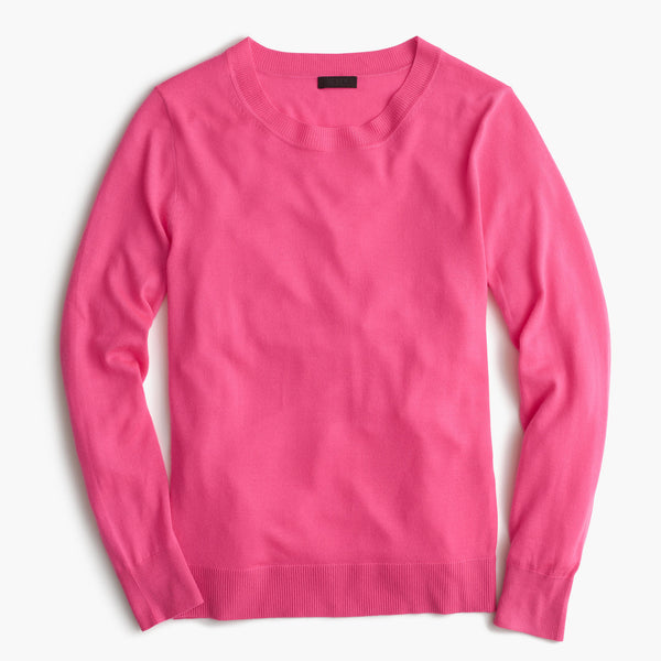 Collection featherweight cashmere boyfriend crewneck sweater